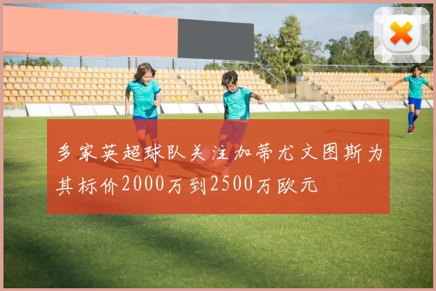多家英超球队关注加蒂尤文图斯为其标价2000万到2500万欧元