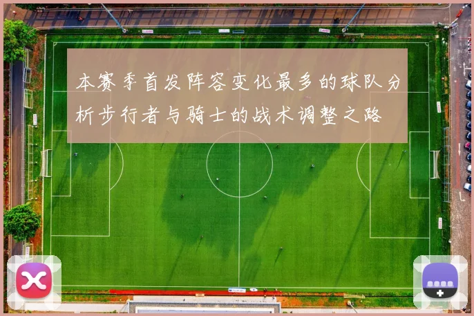 本赛季首发阵容变化最多的球队分析步行者与骑士的战术调整之路